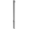Barrier posts | Steel tube  60 x 2,5 mm | removable | for padlock | hot-dip galvanized | with 1 eyelet
